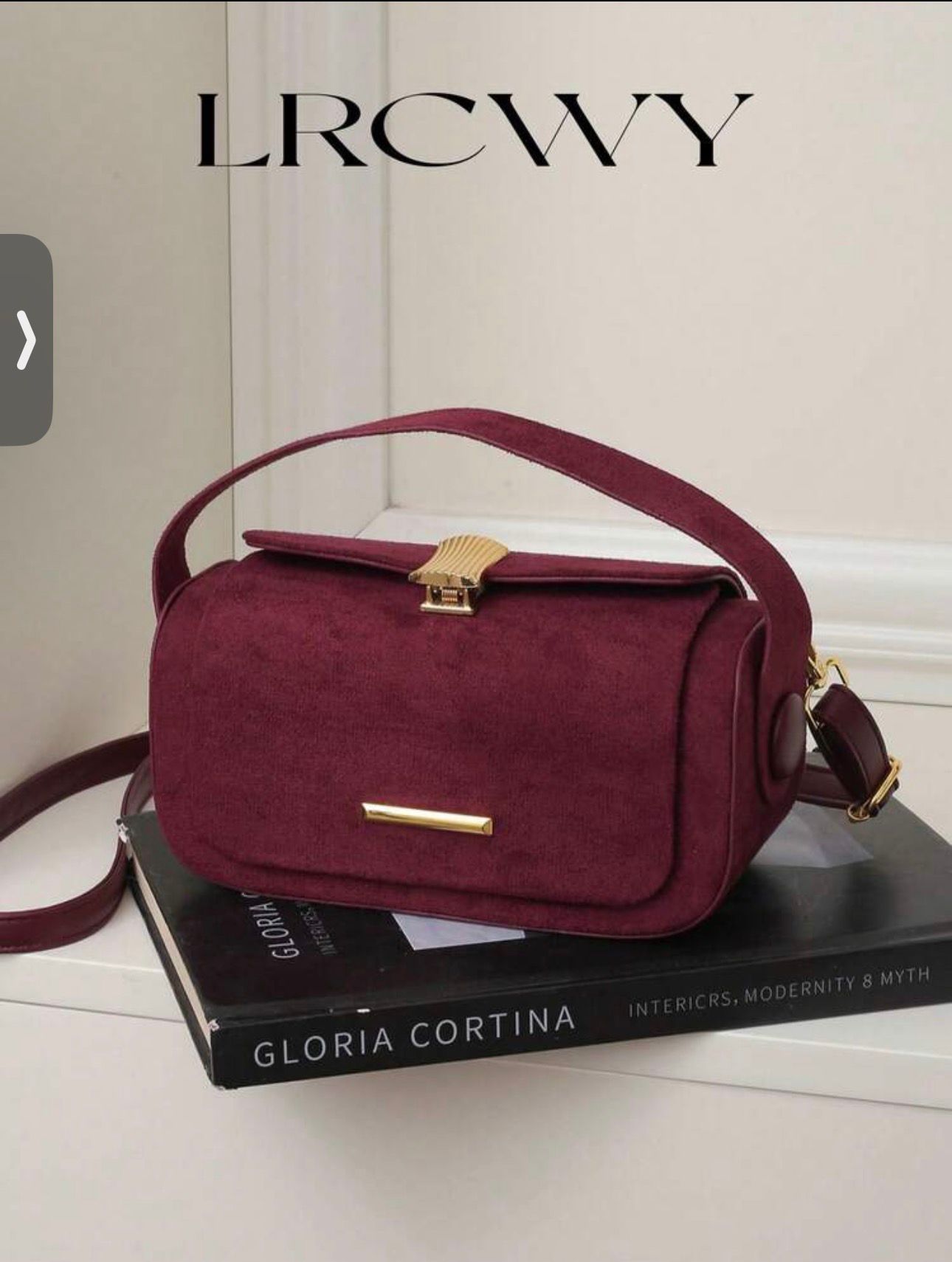 Sac Clucht bordeau
