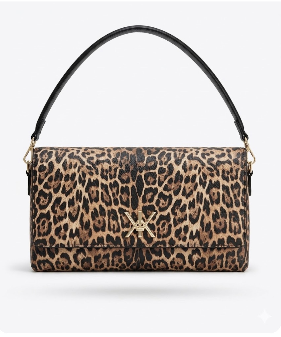 Sac motif marron noir Tom&Eva