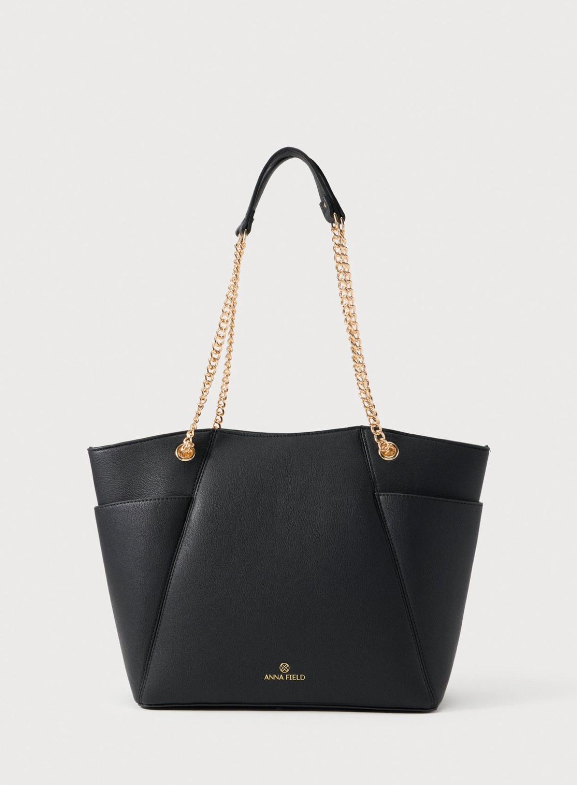 Sac cabas noir Anna Field