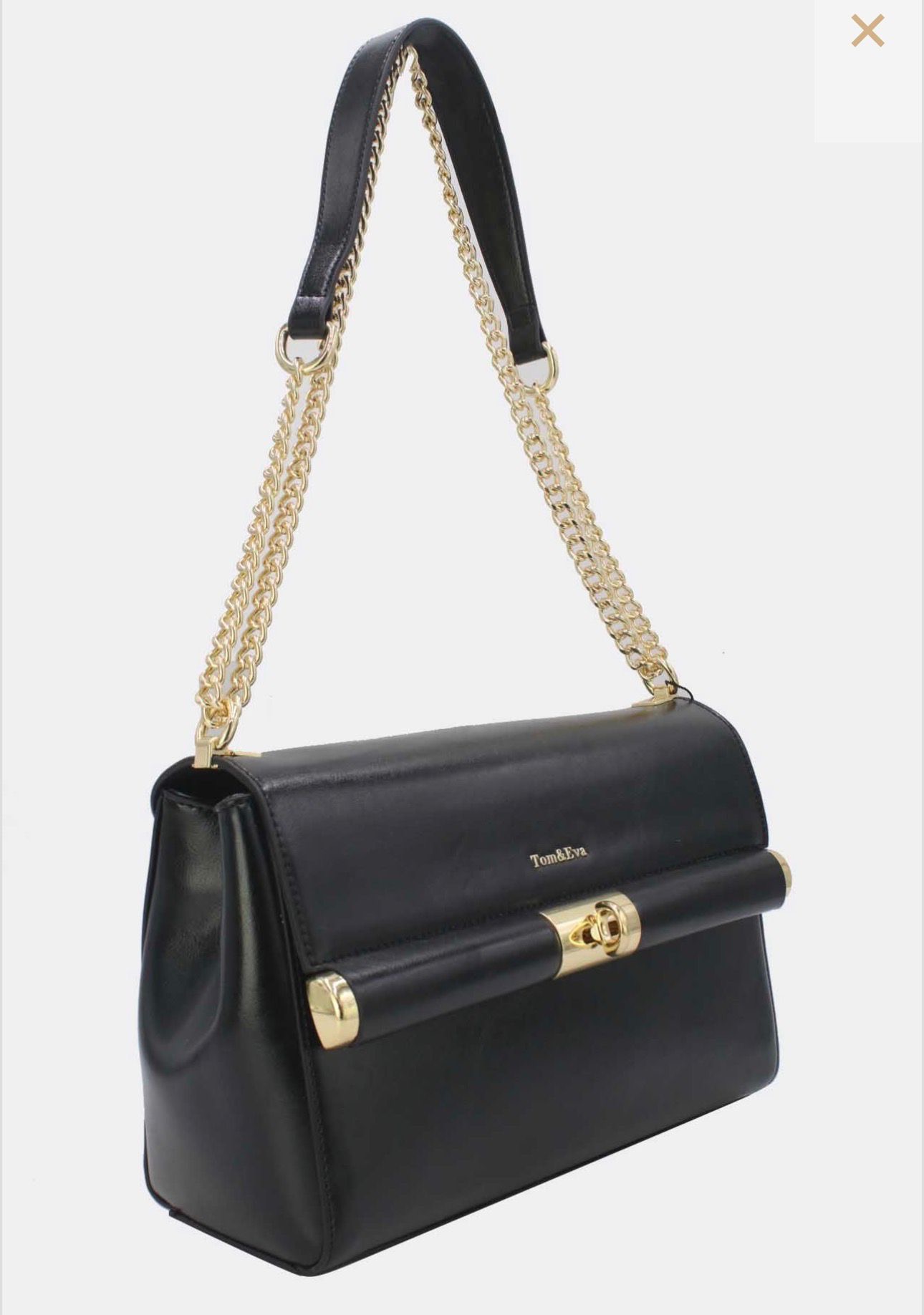 Sac clucht noir Tom&Eva