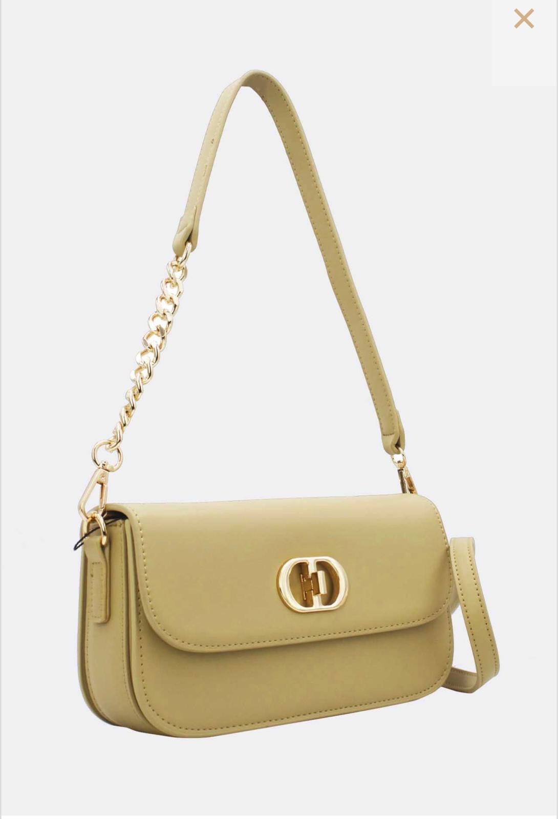Sac clucht jaune dupe CD Tom&Eva