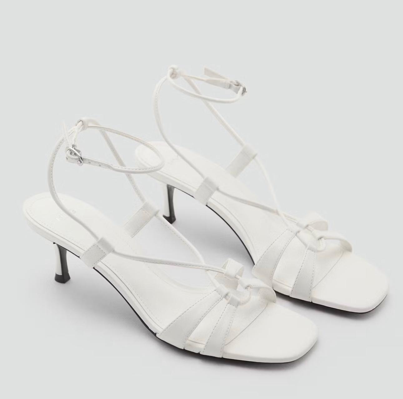 Sandale blanche Mango