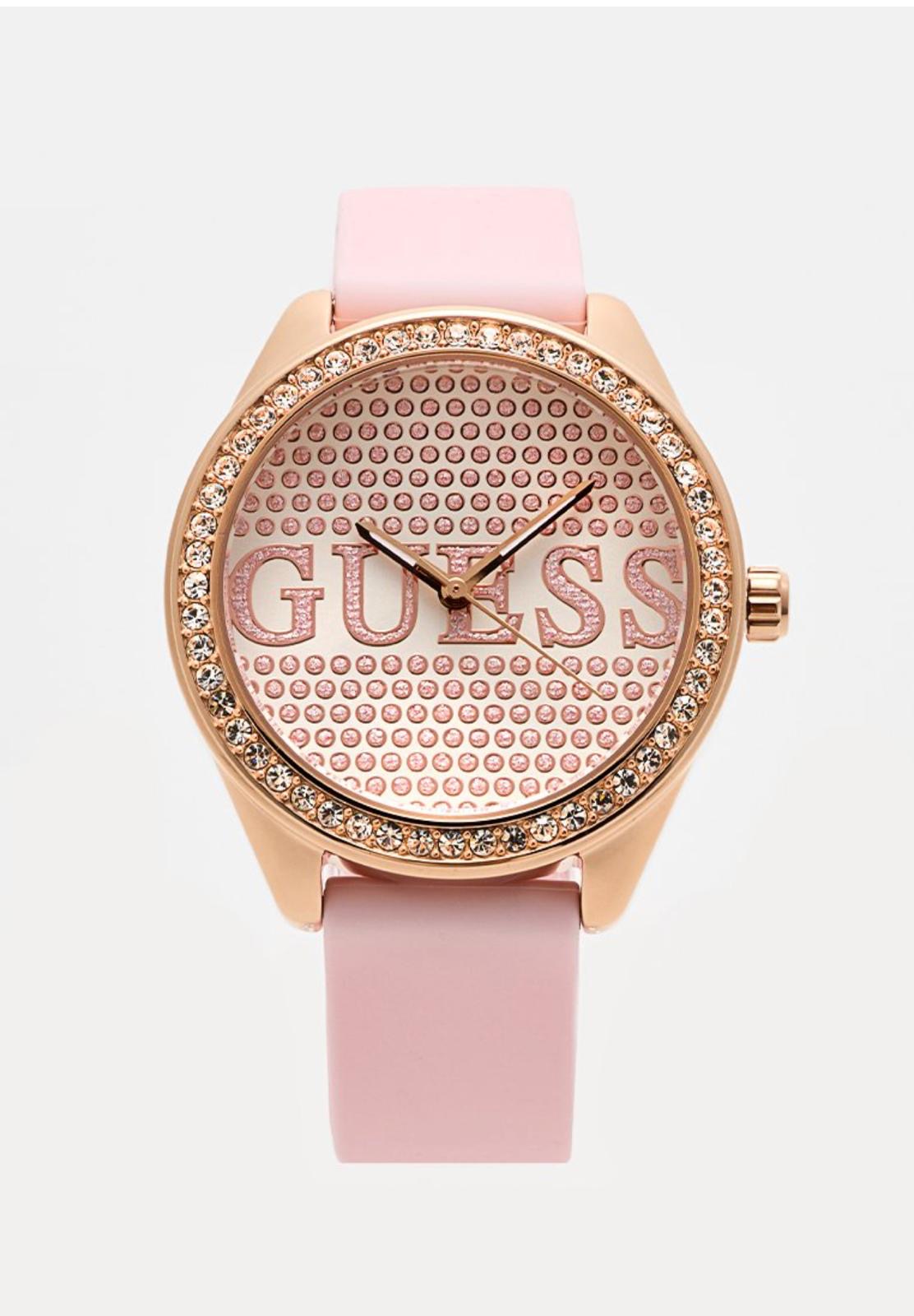 Montre rose Guess