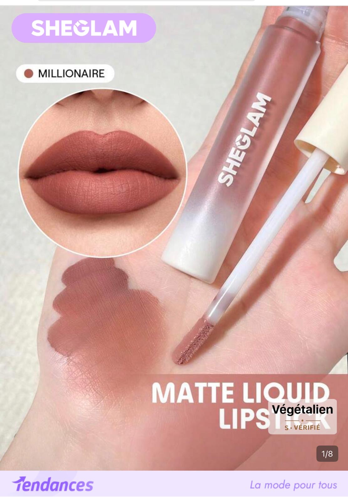 Rouge à lèvre sheglam millionnaire