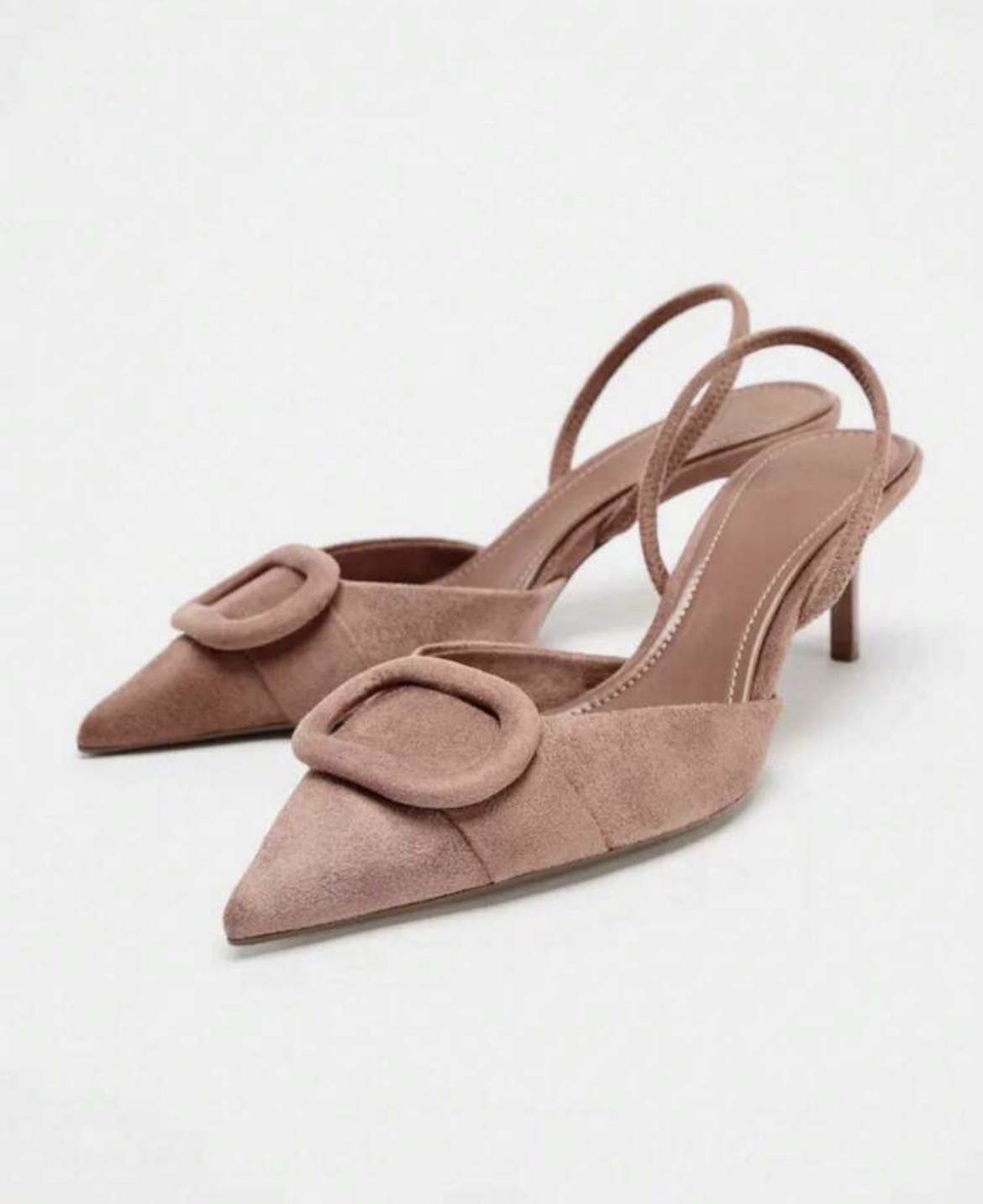 Slingback rose nude Zara