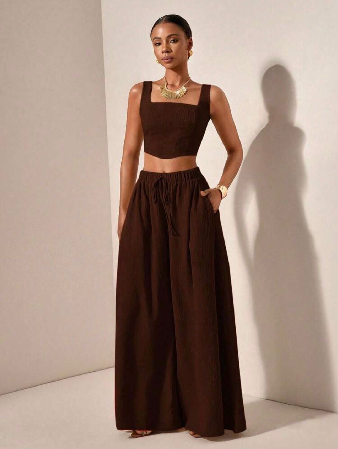 Ensemble marron