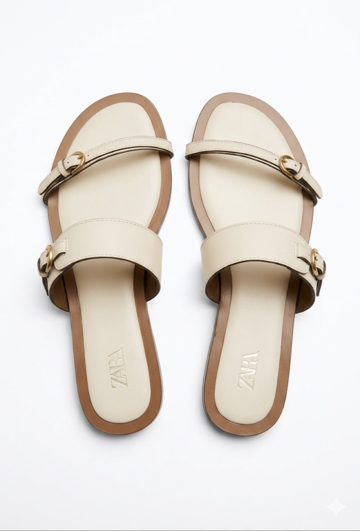 Mule beige Zara