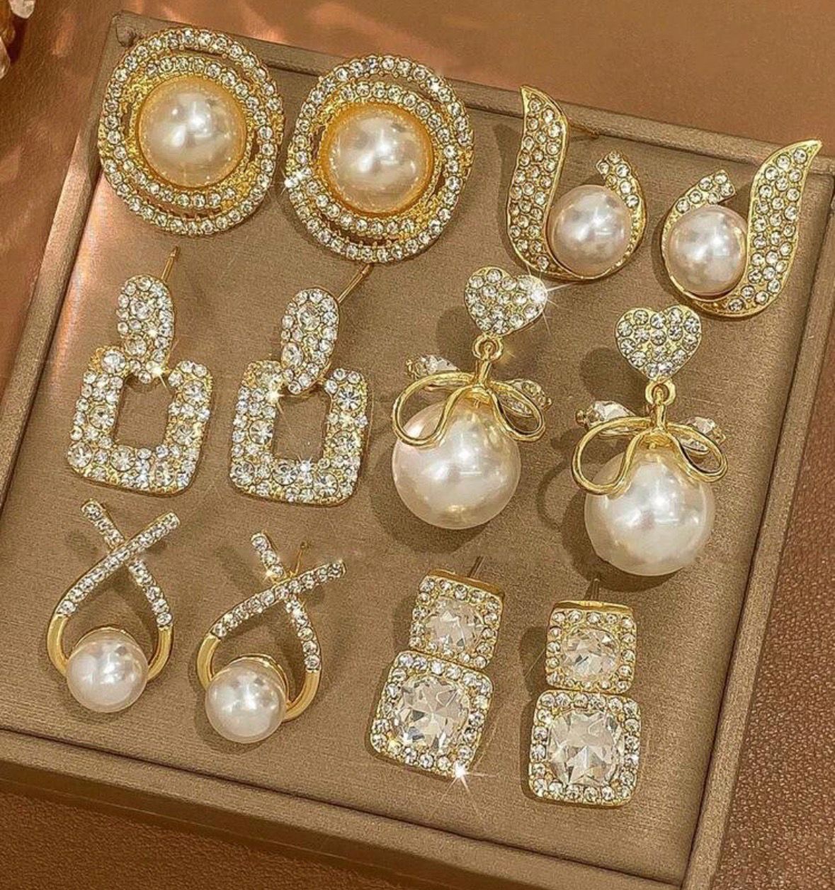 Lot de boucles à oreilles