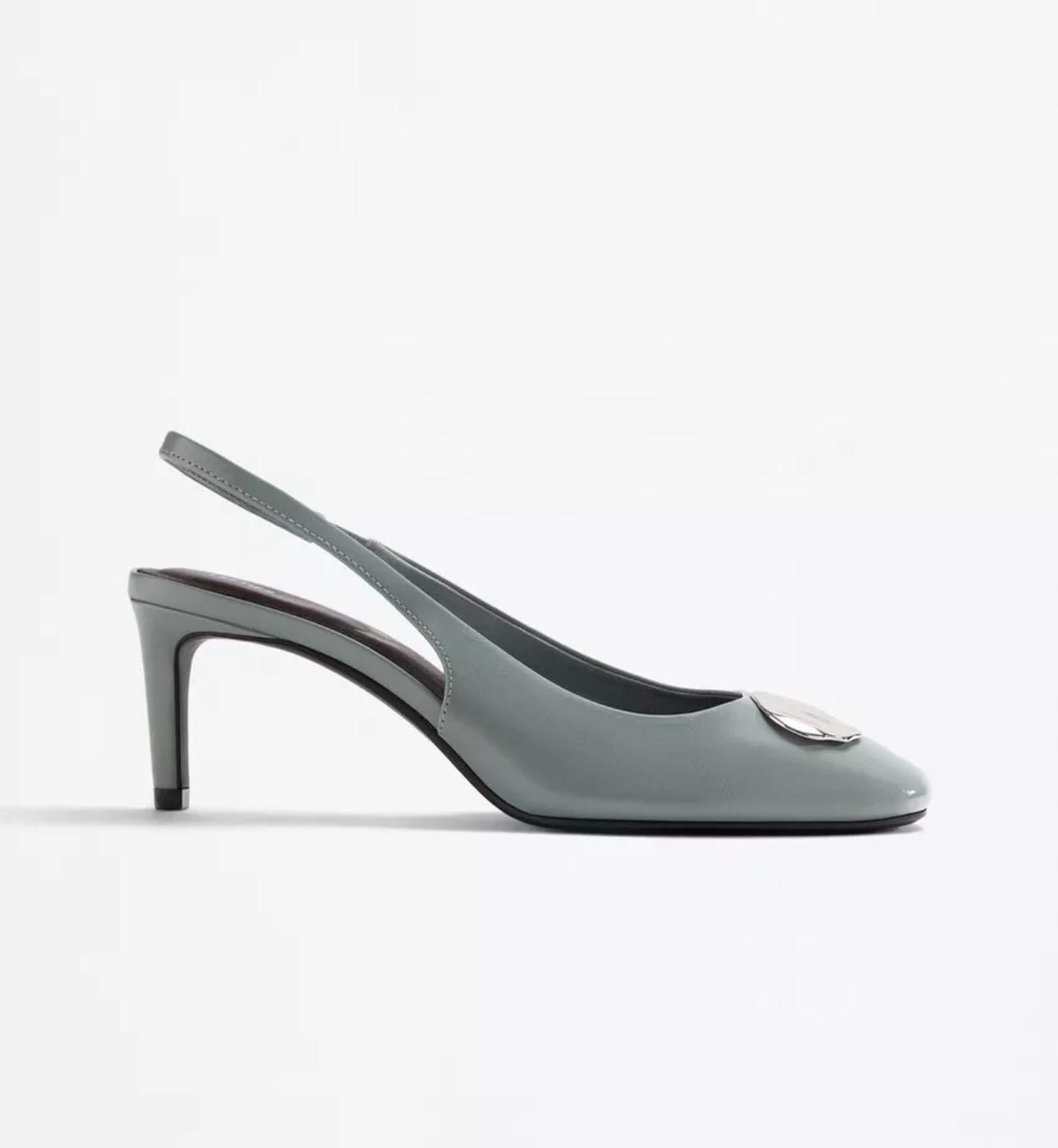 Slingback vert d’eau boucle Lefties