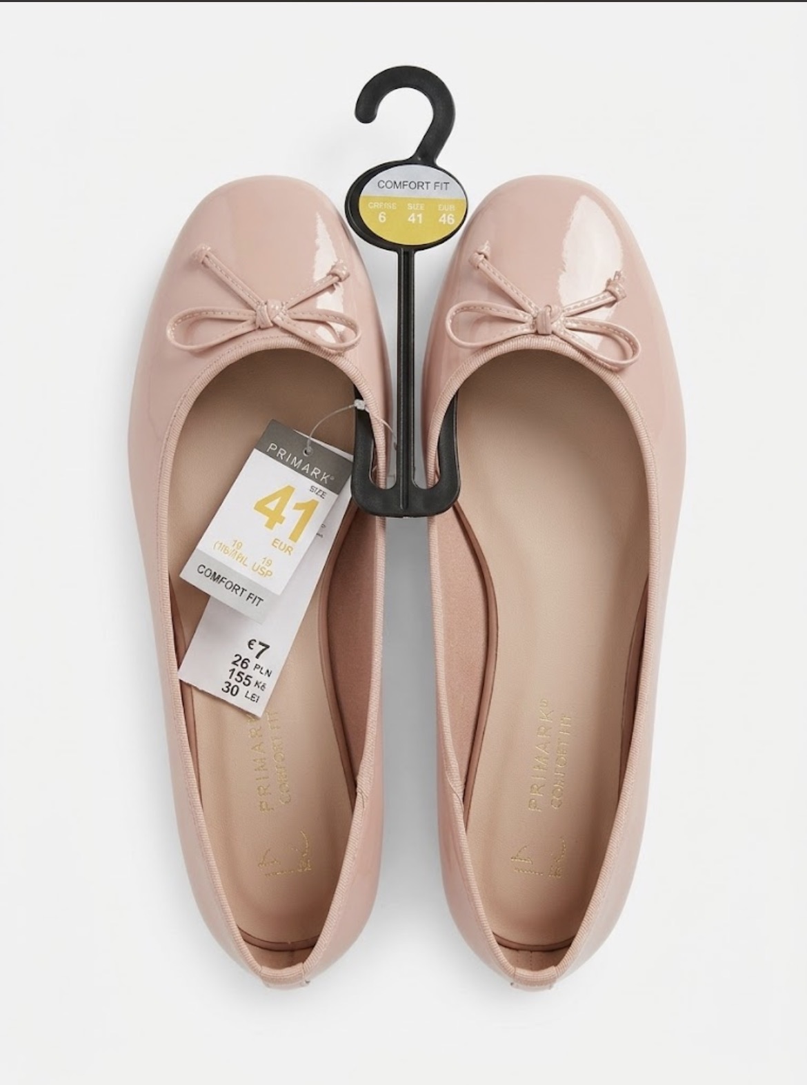 Ballerine nude vernie Primark