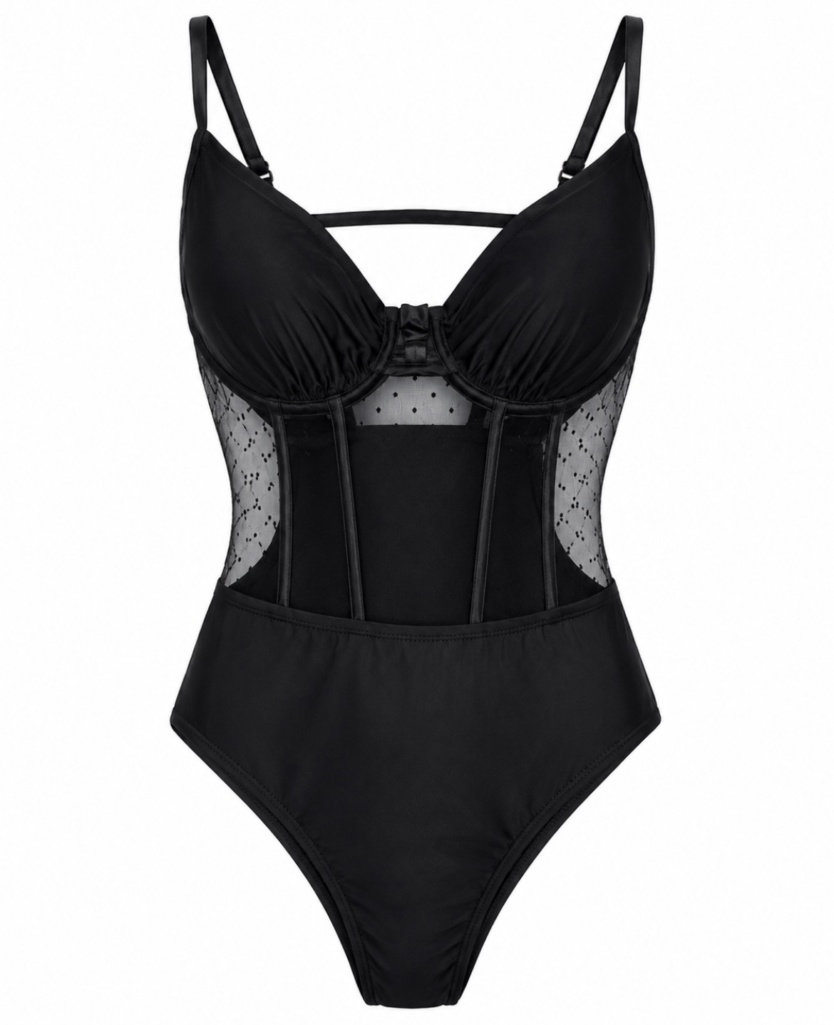Maillot de bain body noir