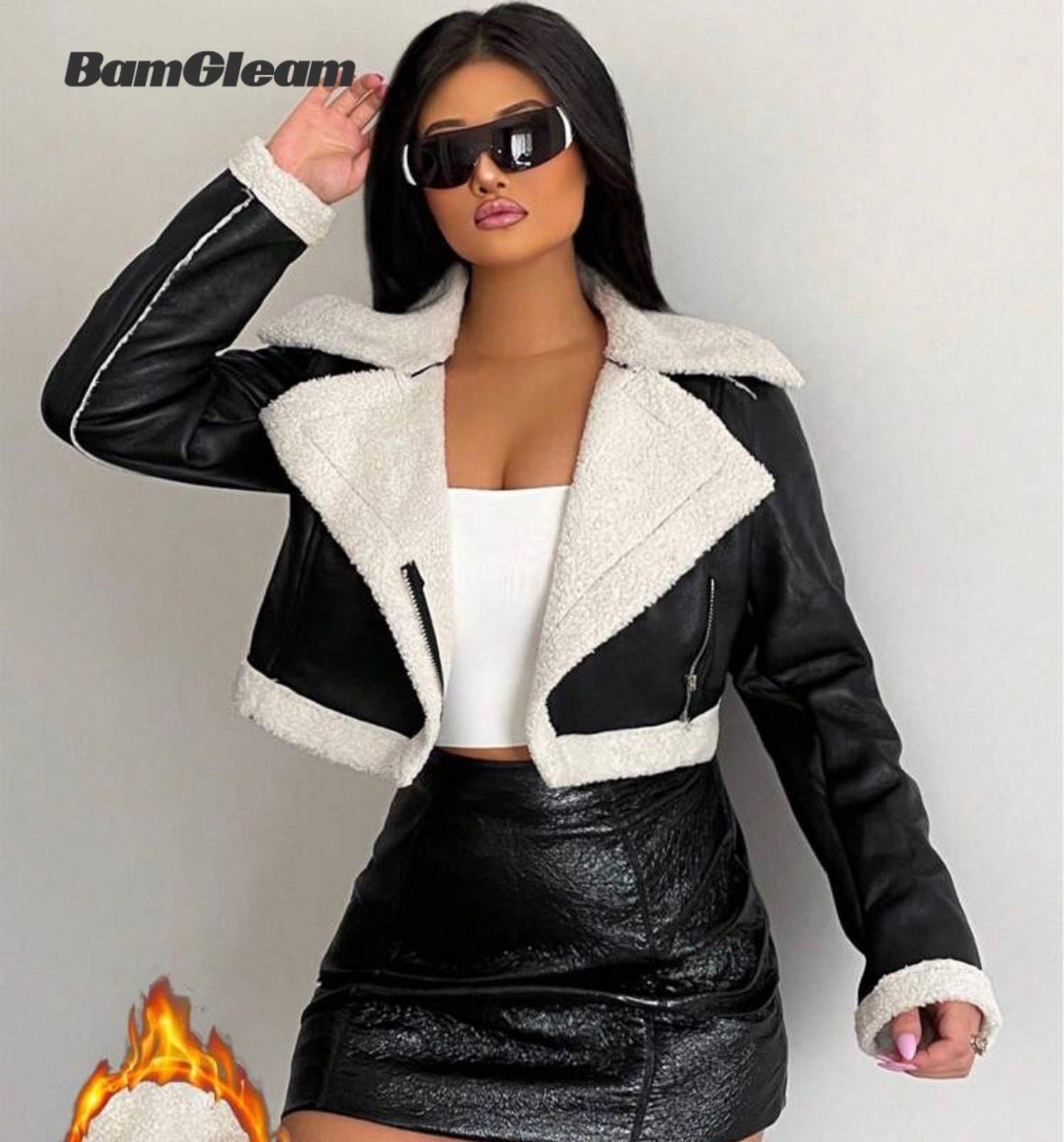 Pull over noir et blanc
