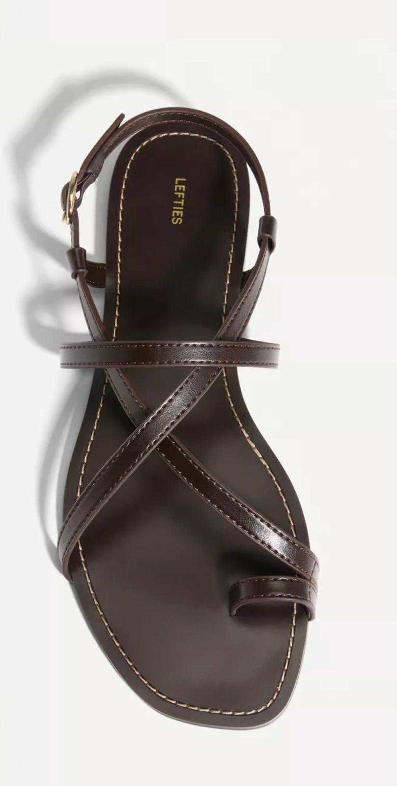 Sandale marron Lefties