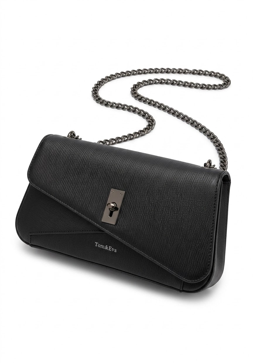 Sac clucht noire Tom&Eva