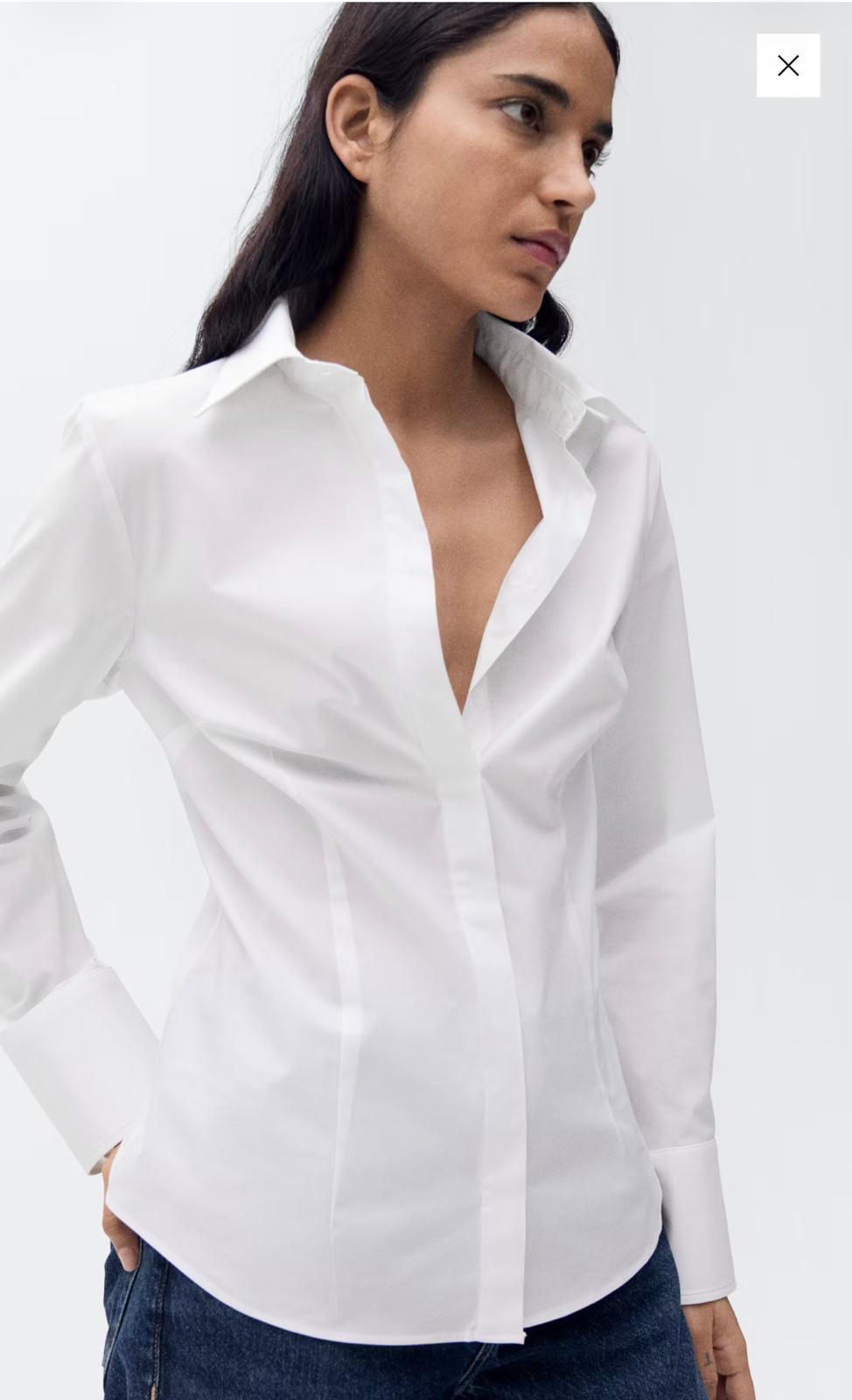 Chemise blanche Mango