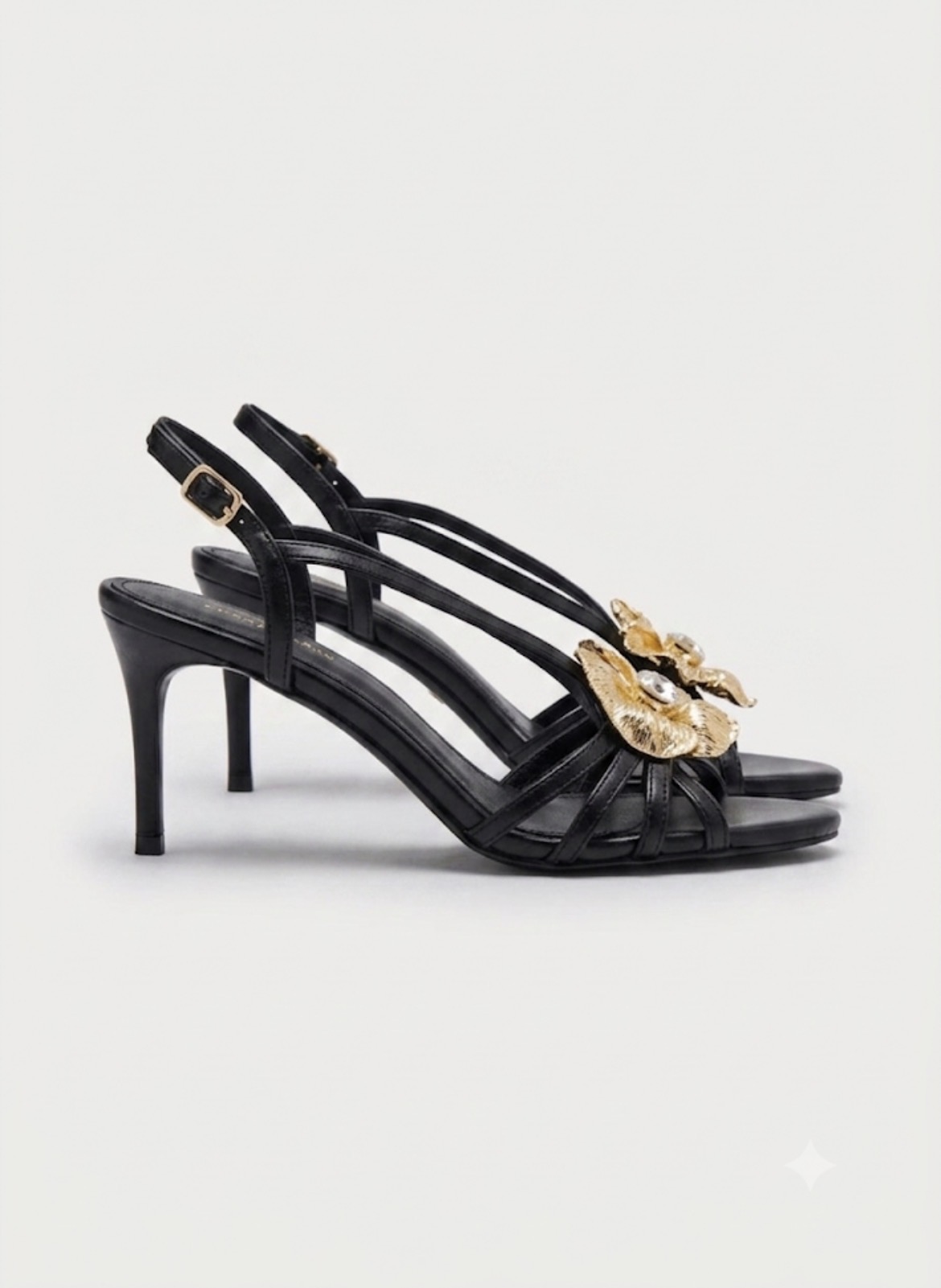 Sandale noire Nova fashion