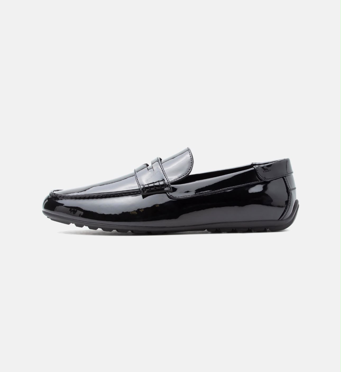 Mocassin noire vernie Pier One