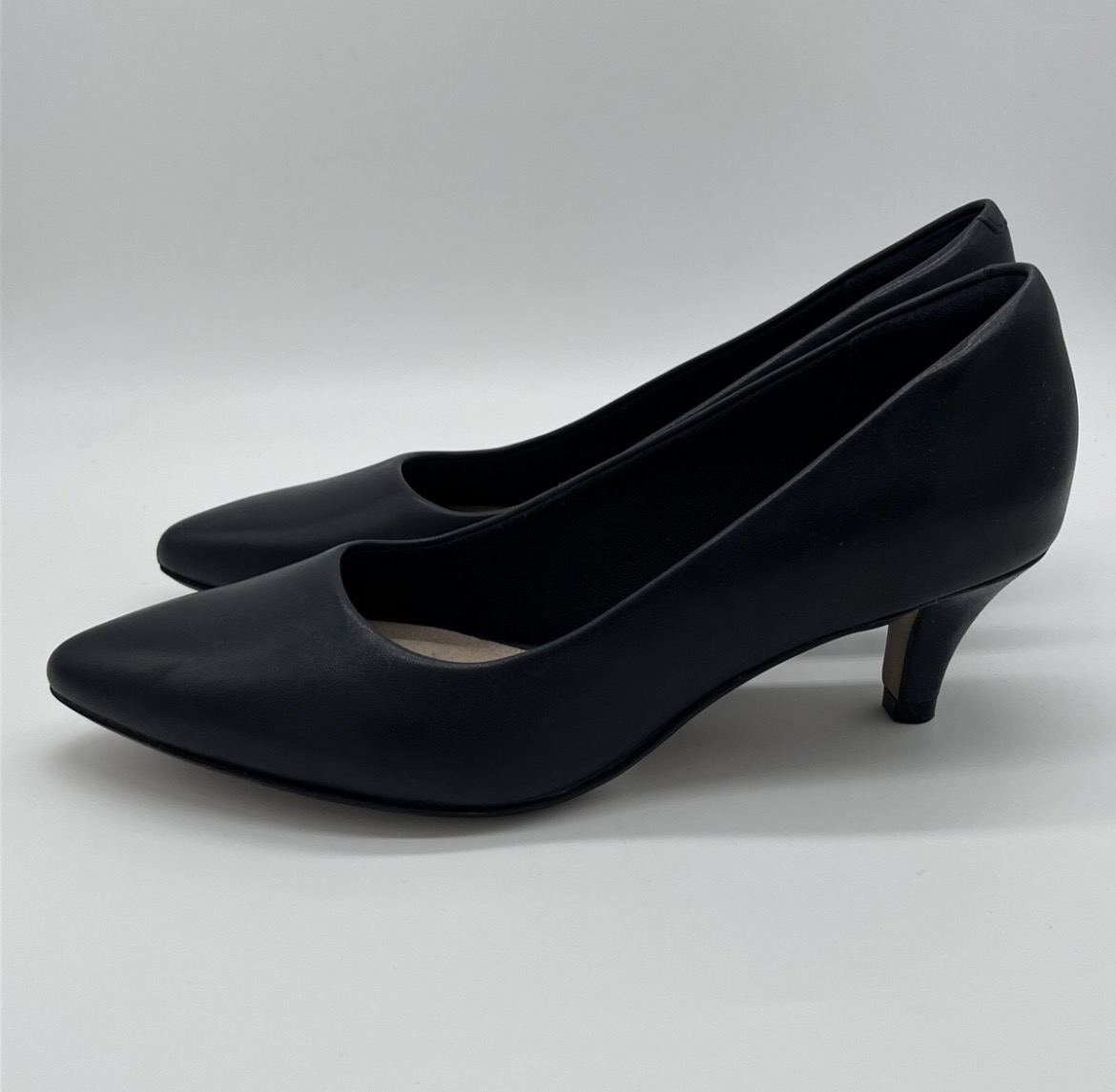 Escarpin bleu nuit Clark