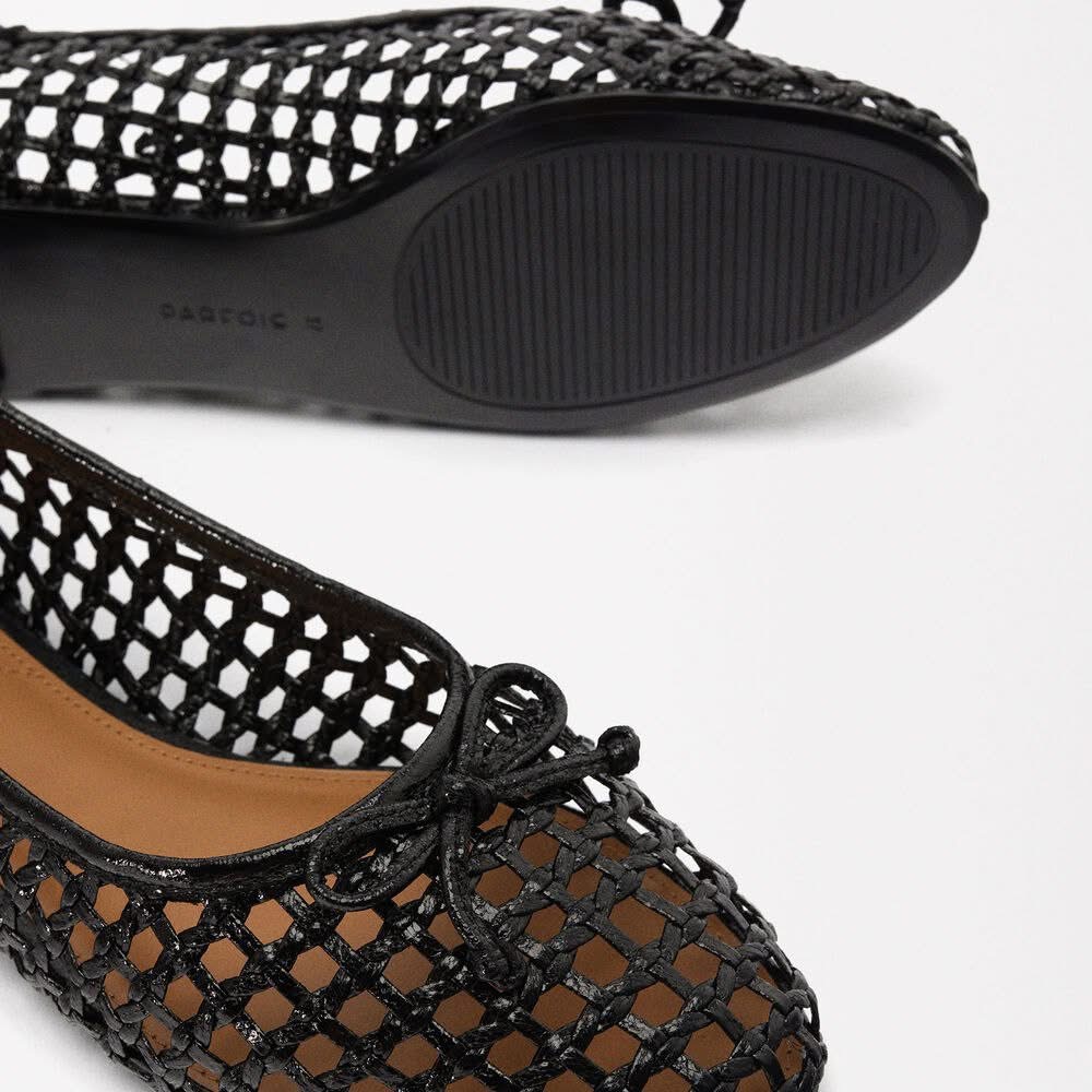 Ballerine grille noire Parfois