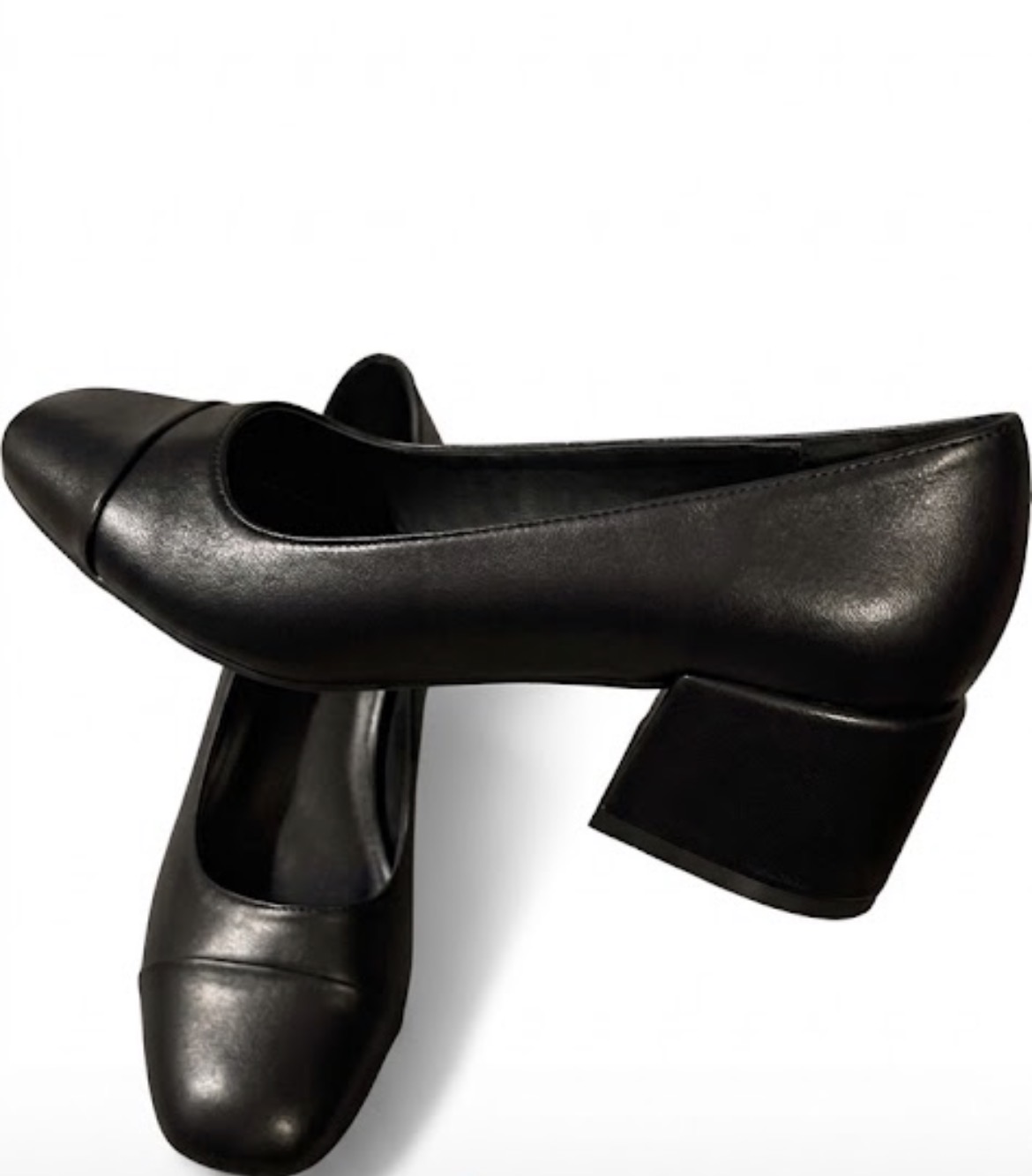 Escarpin bloc noire Linzi