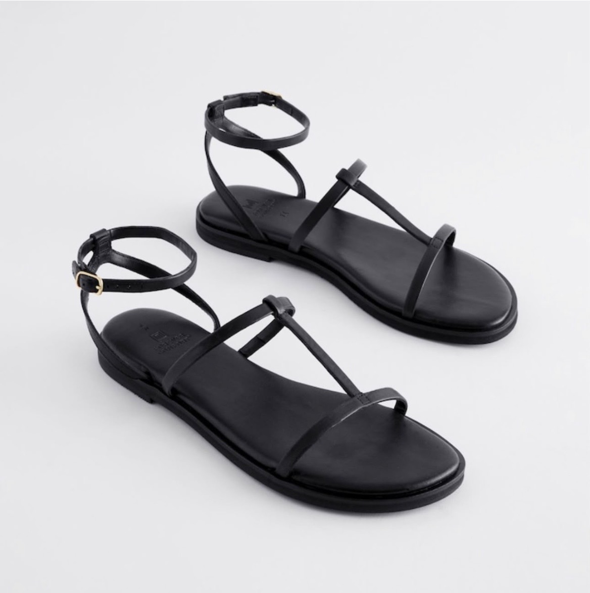 Sandale noire Next