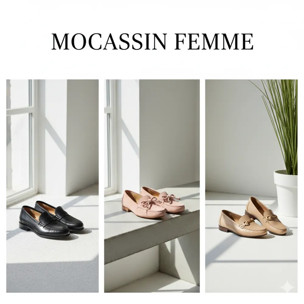 Mocassin Femme