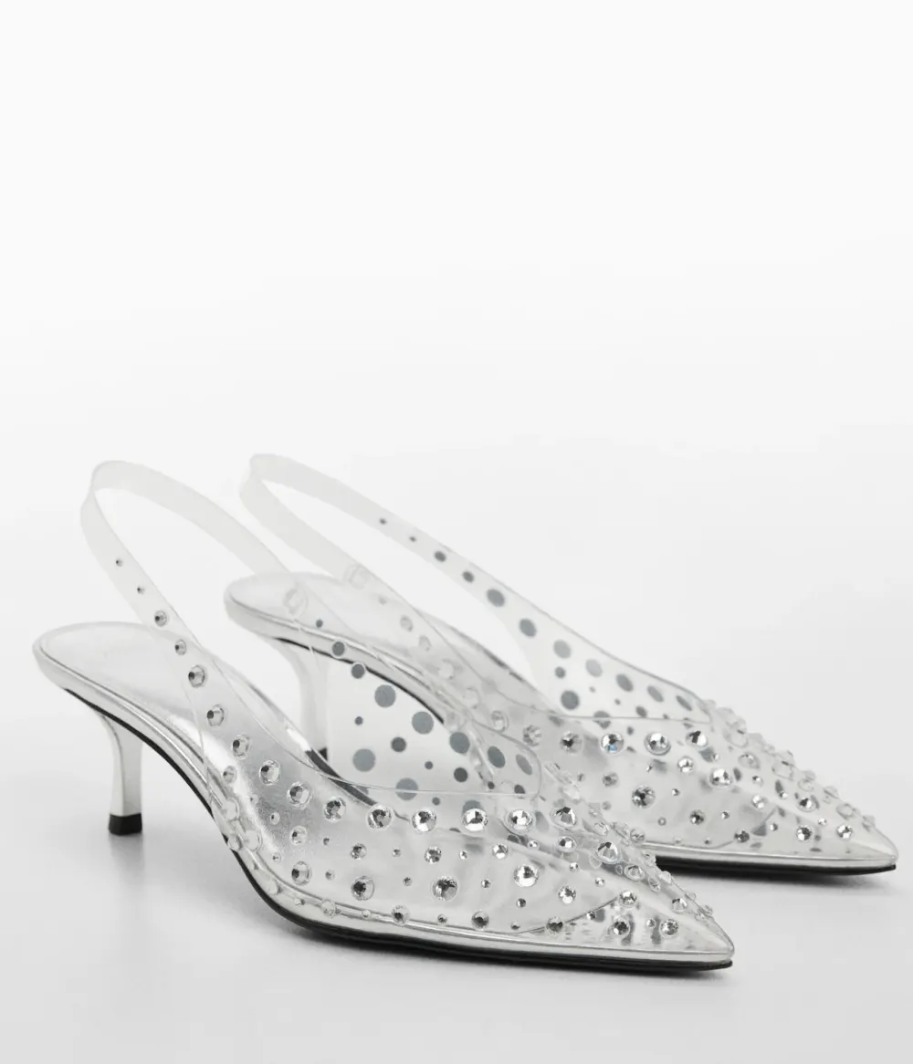 Sandale vynile brillant