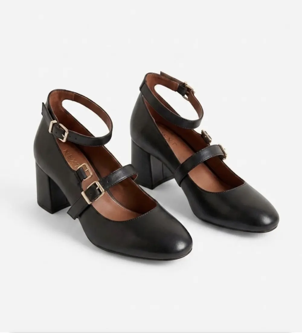 Escarpin bloc noir next