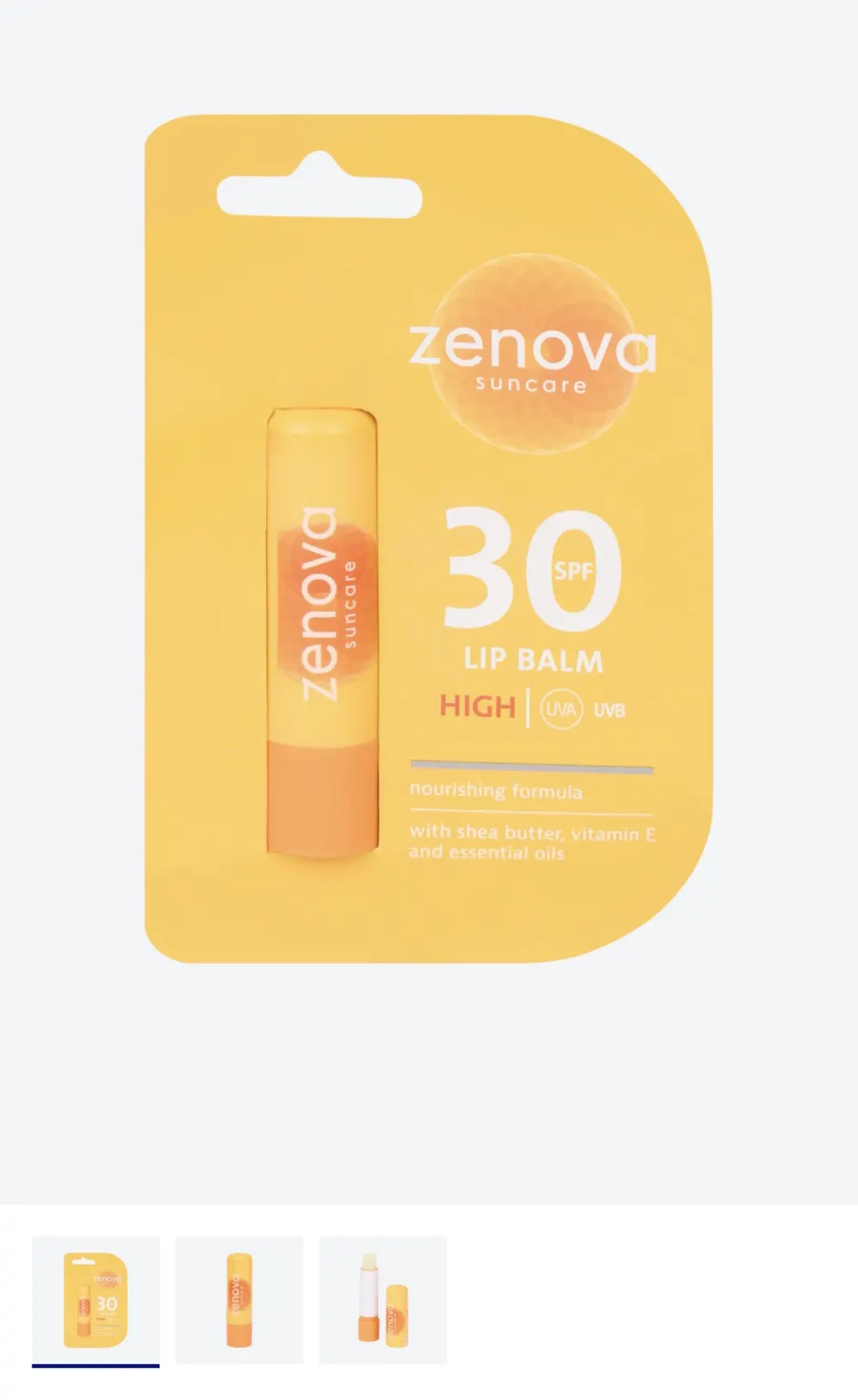 Zenova gloss solaire 30