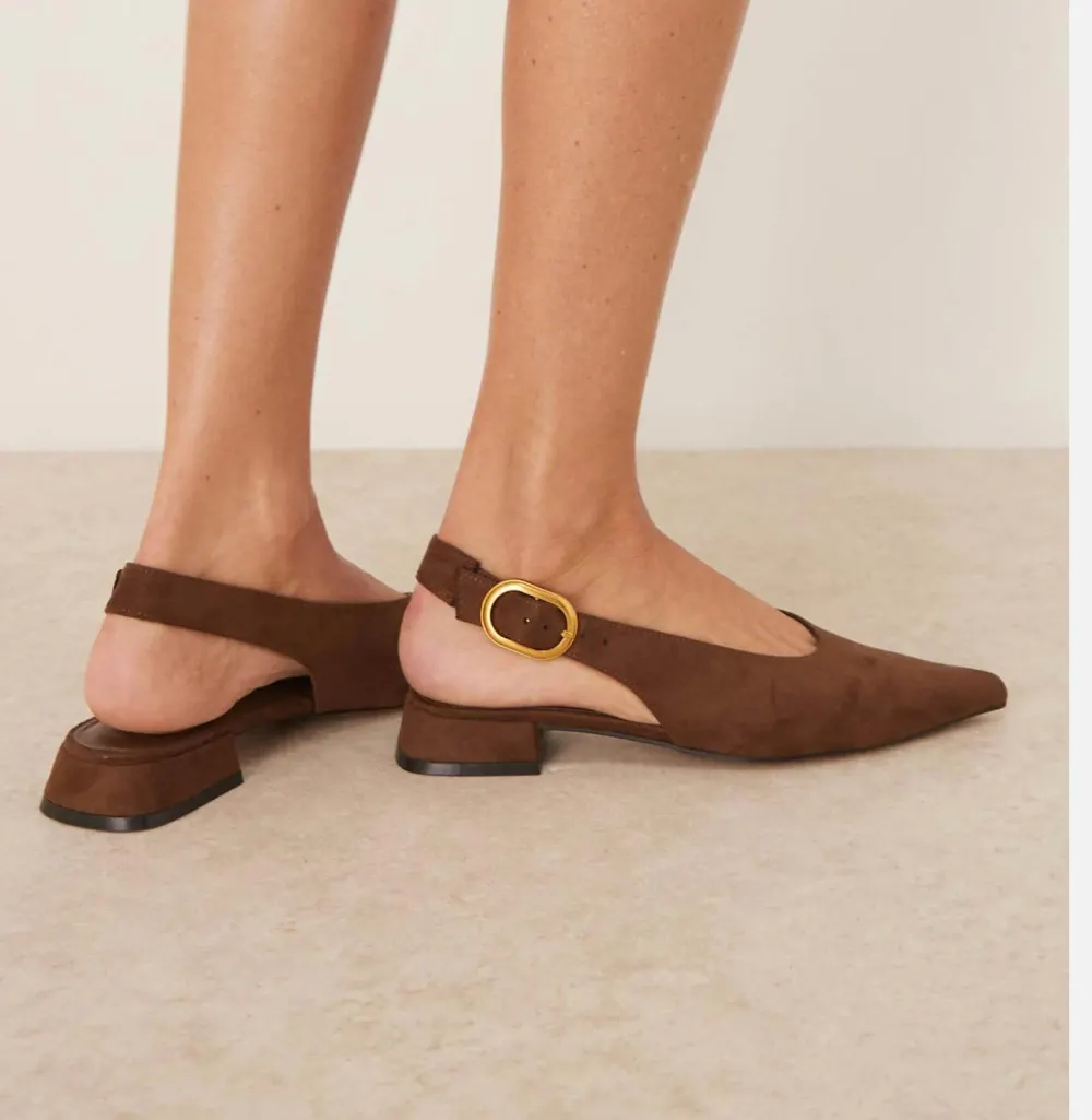Slingback kaki ASOS