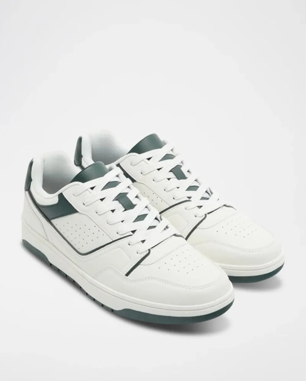 Tennis blanche verte Lefties