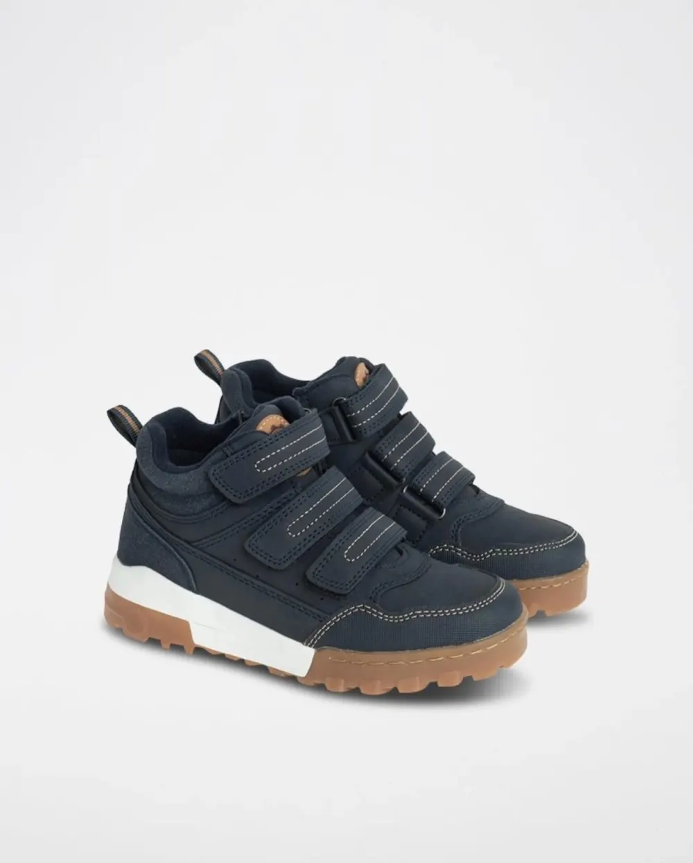 Tennis montante semelle blanche kaki
