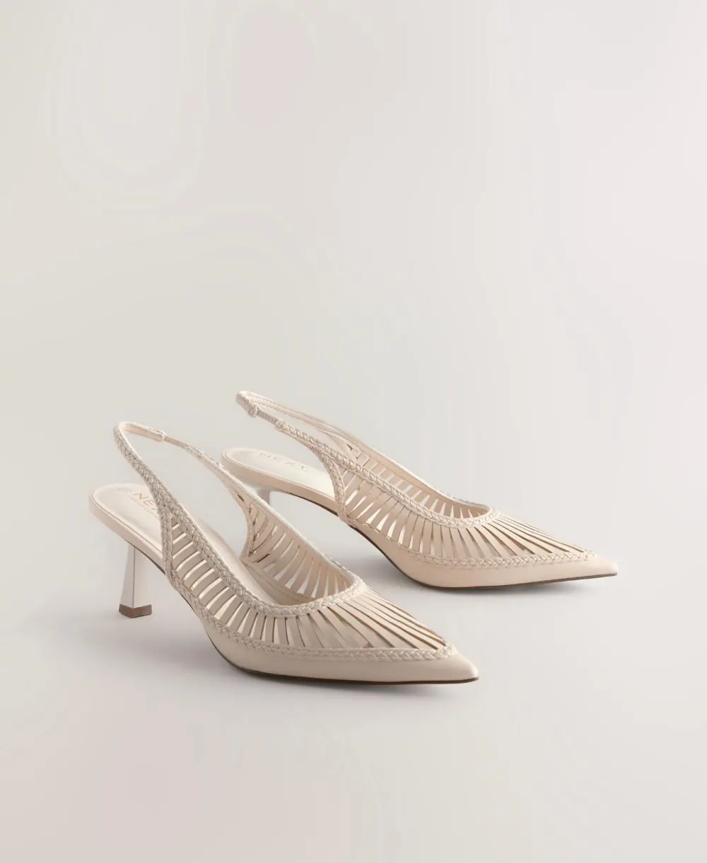 Slingback beige Next