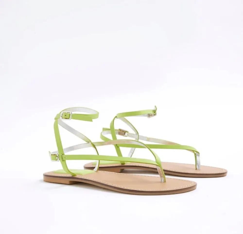 Sandale verte Next