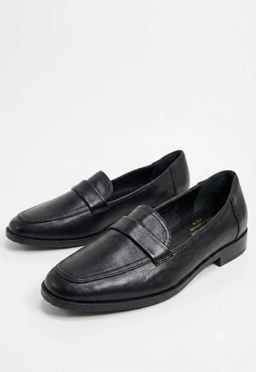 Mocassin noire ASOS
