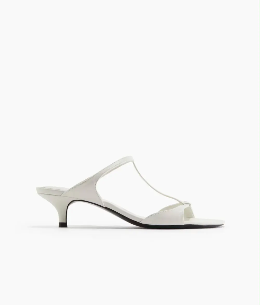 Mule blanche H&M