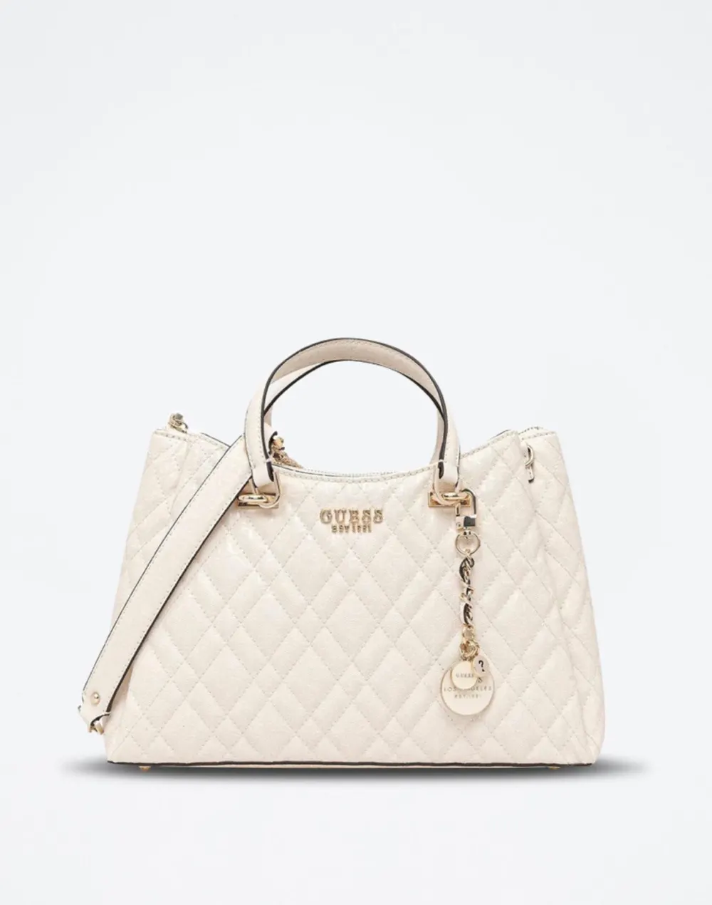 Sac beige drapé Guess