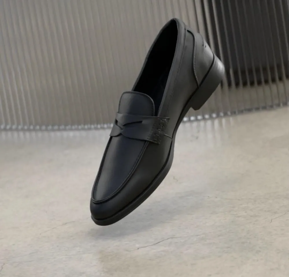 Mocassin noire Pier One