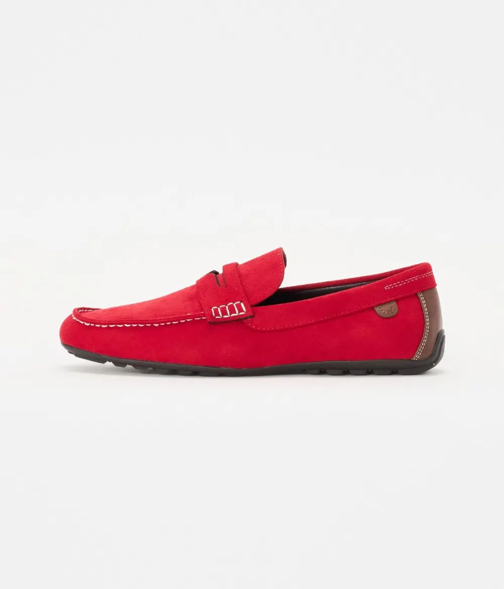 Mocassin rouge Pier One