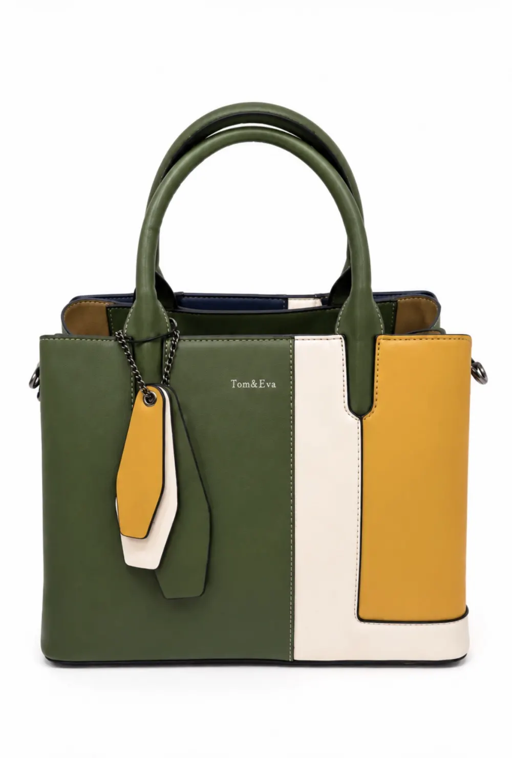 Sac vert jaune blanc Tom&Eva
