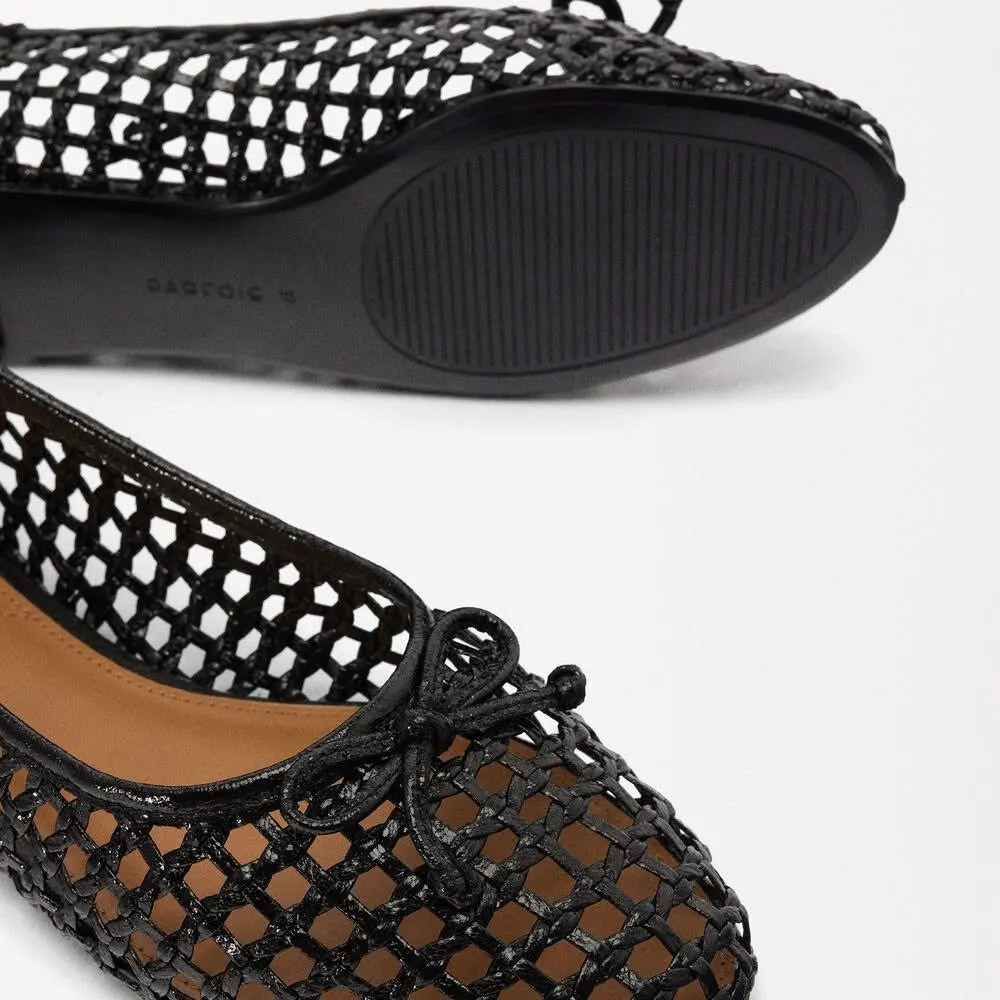 Ballerine grille noire Parfois