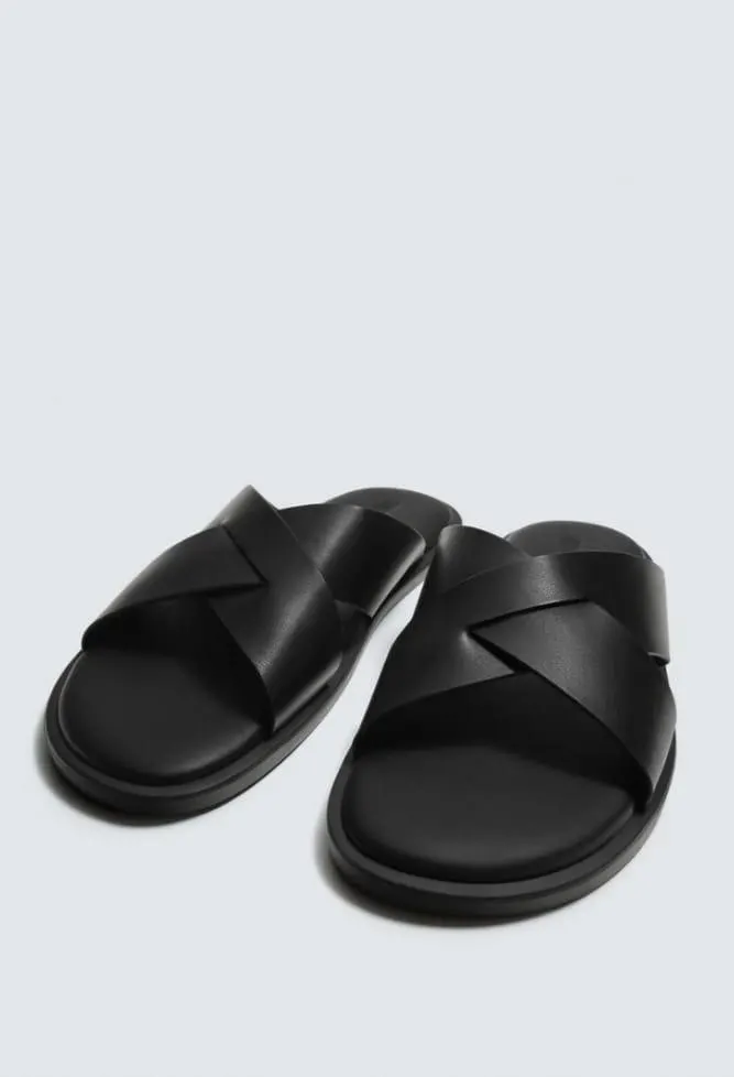 Mule noire Zara
