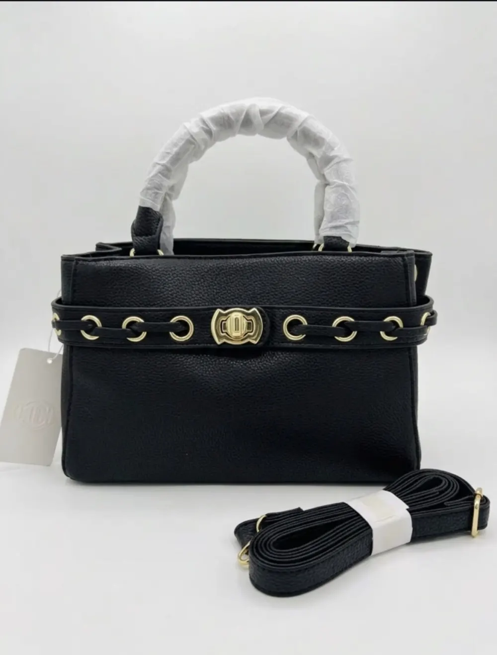 Mini sac noire chaîne
