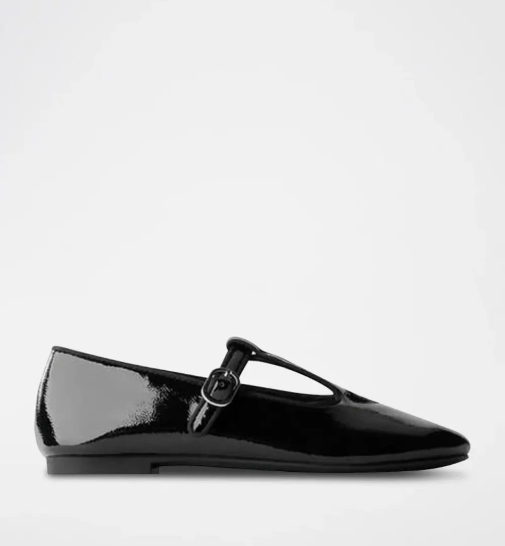 Ballerine noire vernie Zara