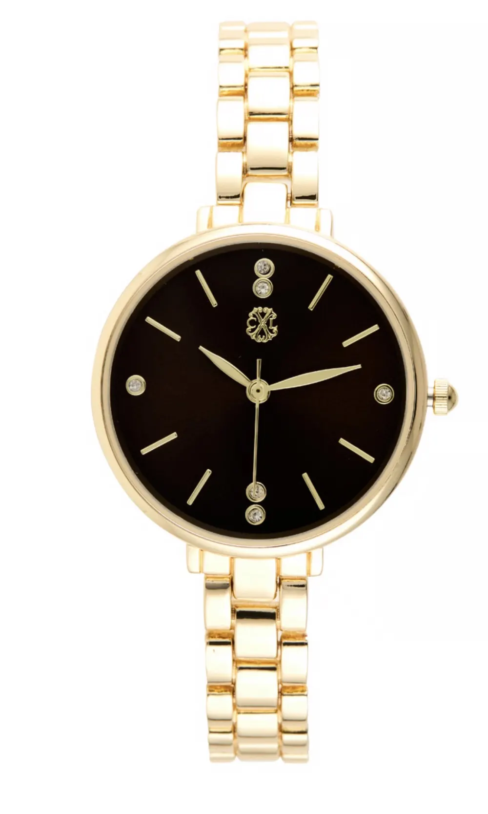Montre or fond noir CL - 2