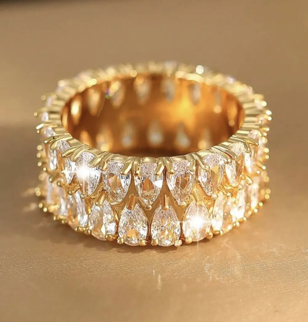 Bague zirconium - 2