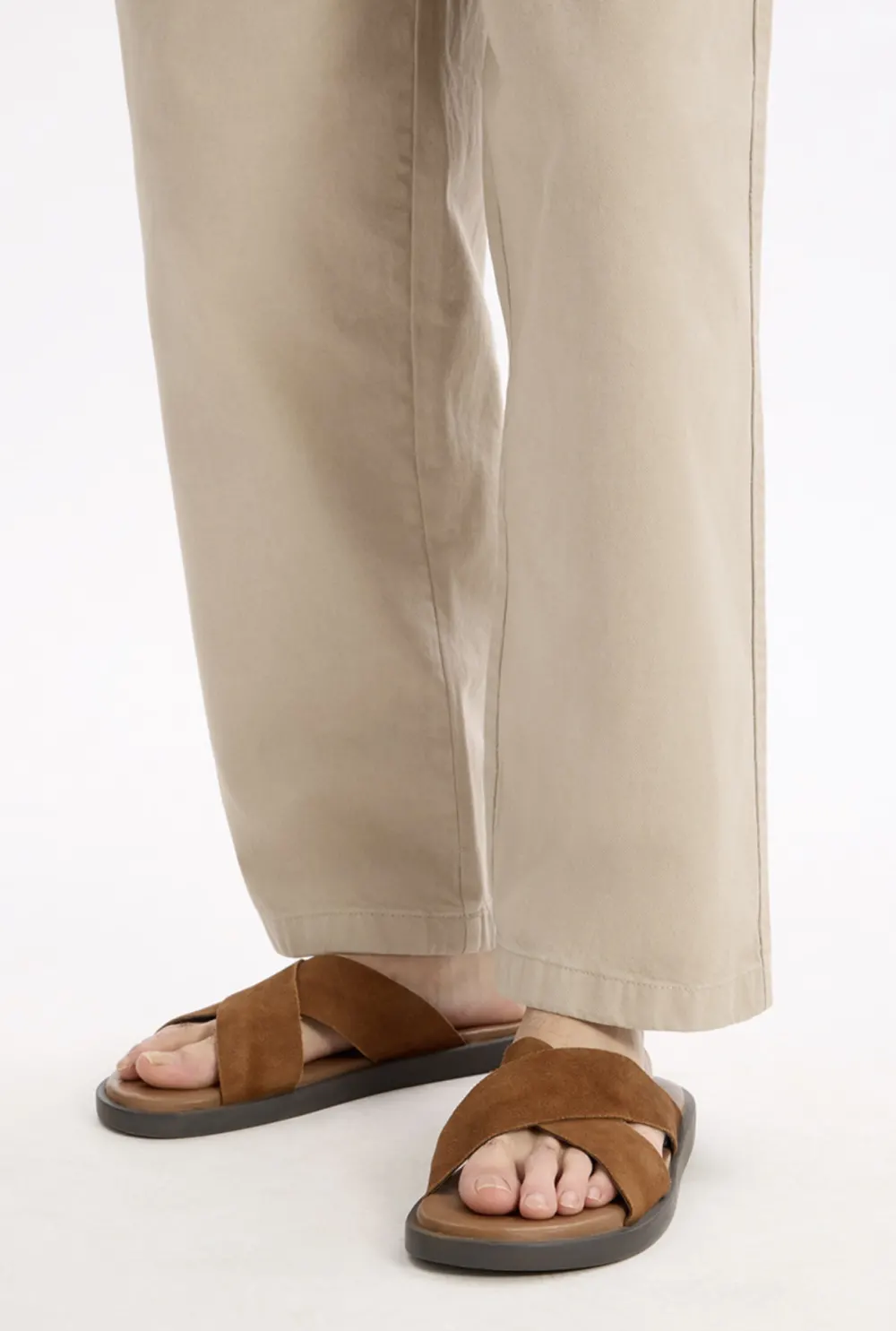 Mule nubuck camel R - 3