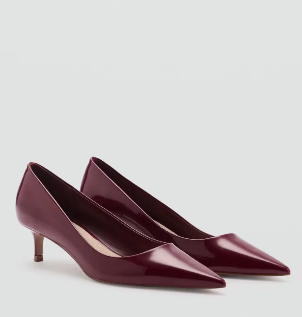 Escarpin effet vernie M - 3