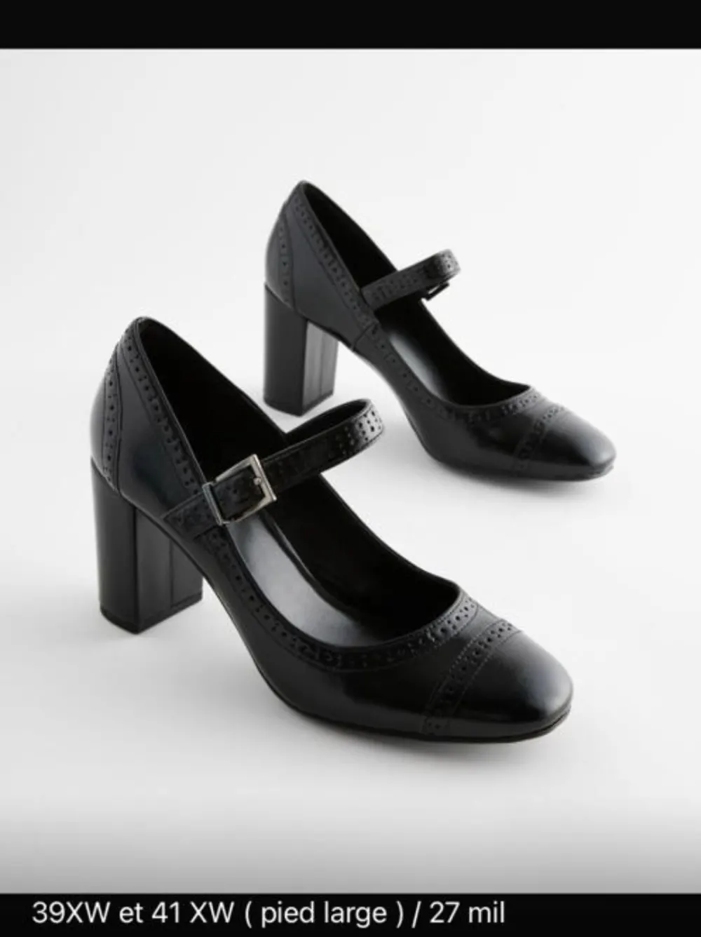 next escarpin noir - 2