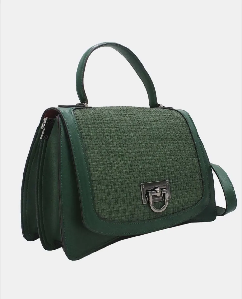 Sac vert tissus TE - 2